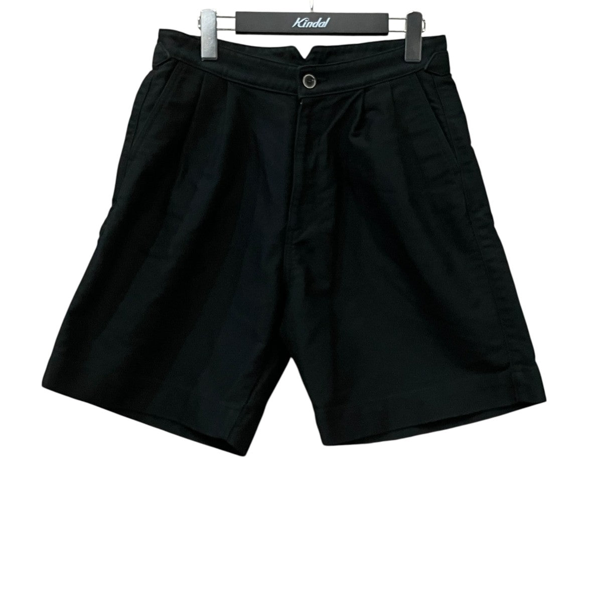 AURALEE FINX MOLESKIN WIDE SHORTS ショートパンツ 古着・中古-1枚目のアイテム画像