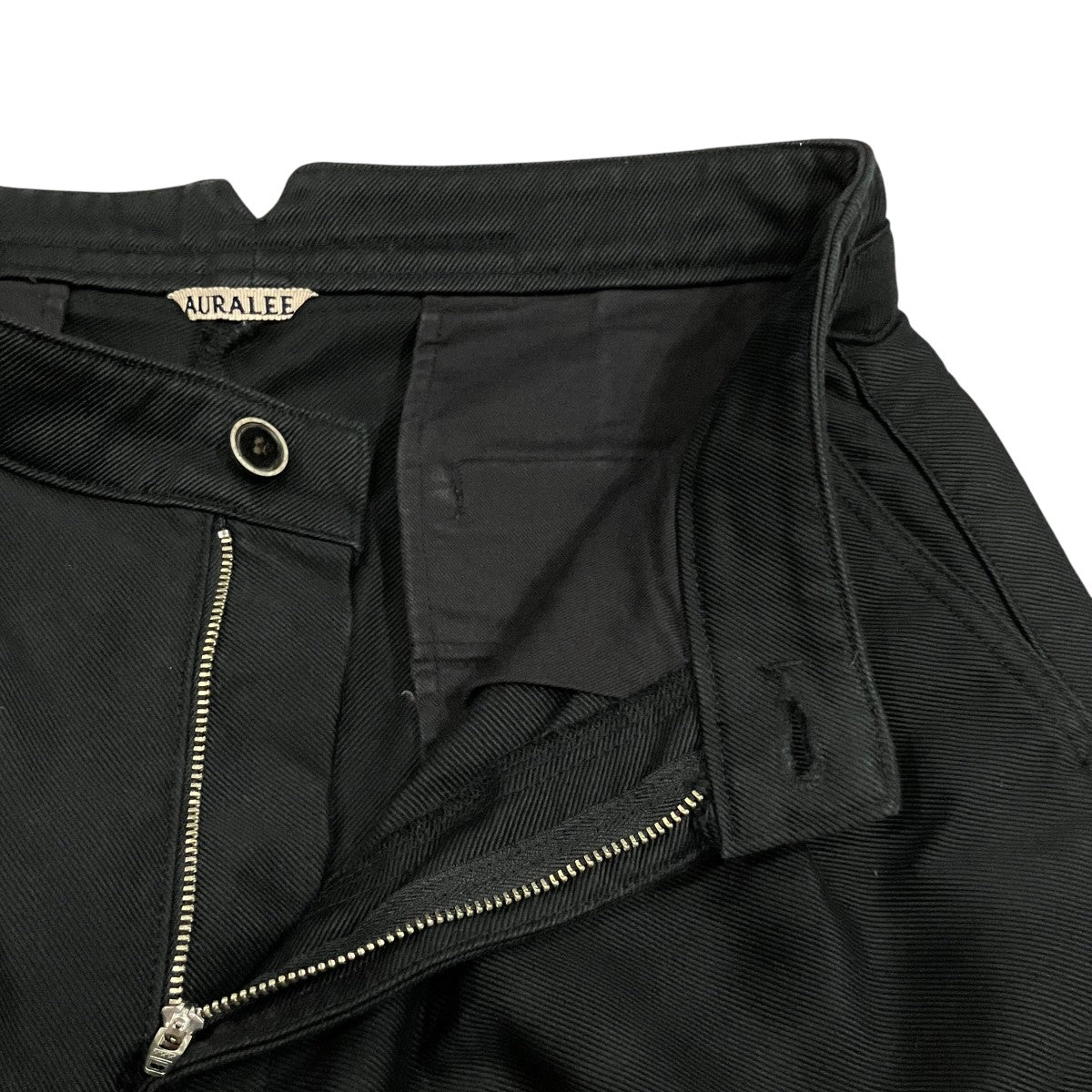 AURALEE FINX MOLESKIN WIDE SHORTS ショートパンツ 古着・中古-4枚目のアイテム画像