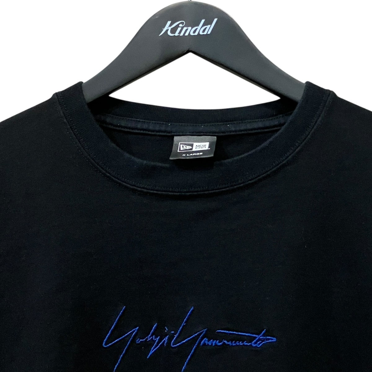 YOHJI YAMAMOTO×New Era ロゴ刺繍Tシャツ 古着・中古-3枚目のアイテム画像