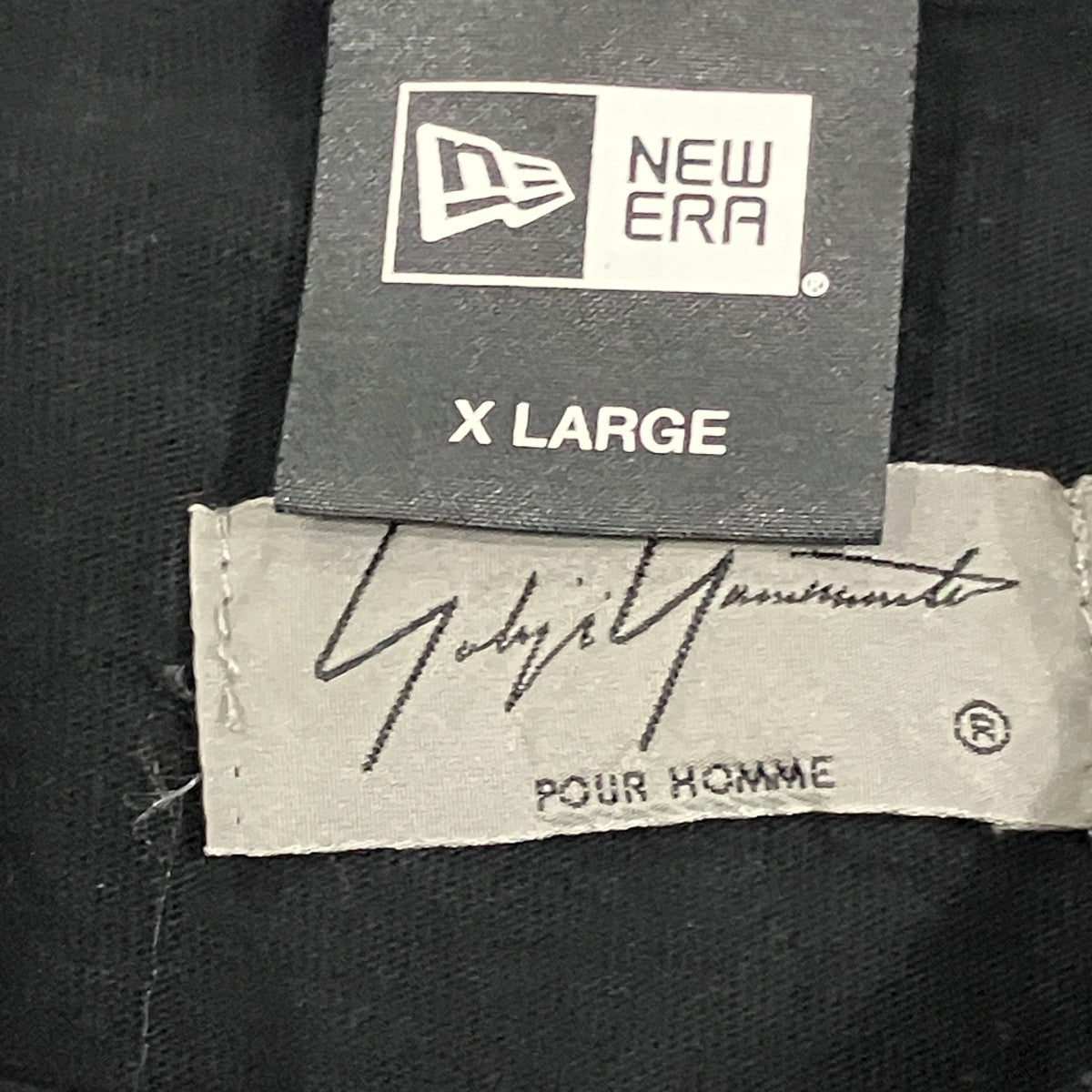 YOHJI YAMAMOTO×New Era ロゴ刺繍Tシャツ 古着・中古-5枚目のアイテム画像