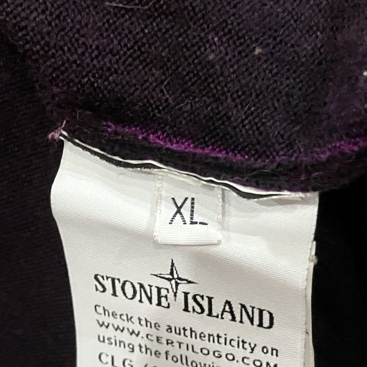 STONE ISLAND クルーネック セーター 古着・中古-5枚目のアイテム画像