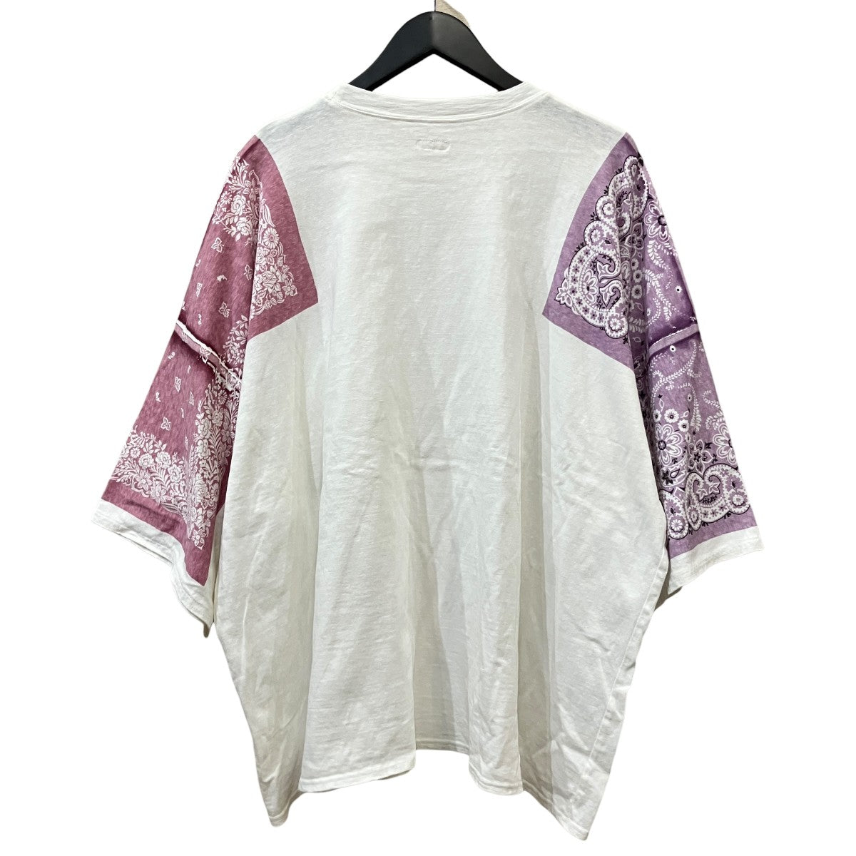 サイドペイズリー柄TシャツEK-1424