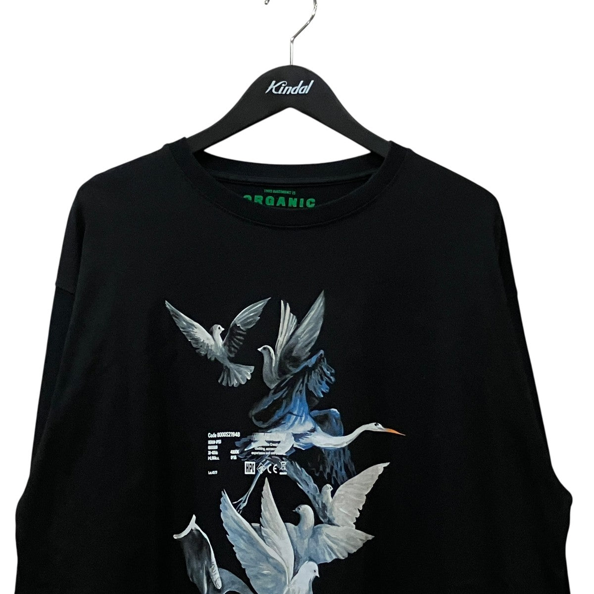 プリントロングスリーブTシャツHMAS9-038