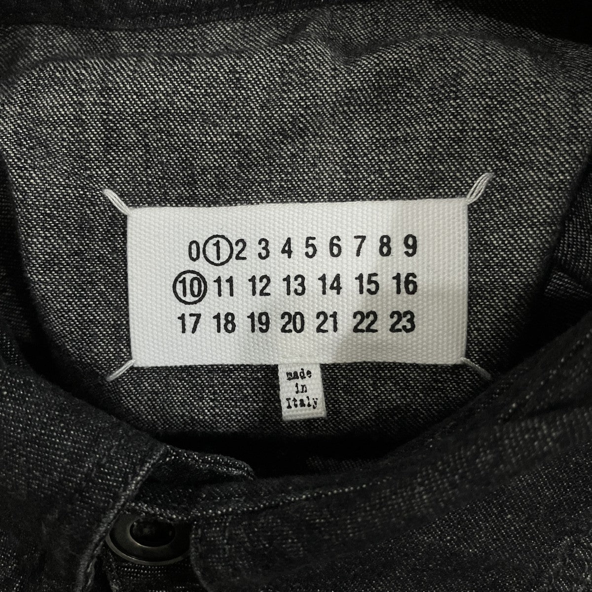 Maison Margiela デニムスポーツジャケットS50AM0649 古着・中古-5枚目のアイテム画像
