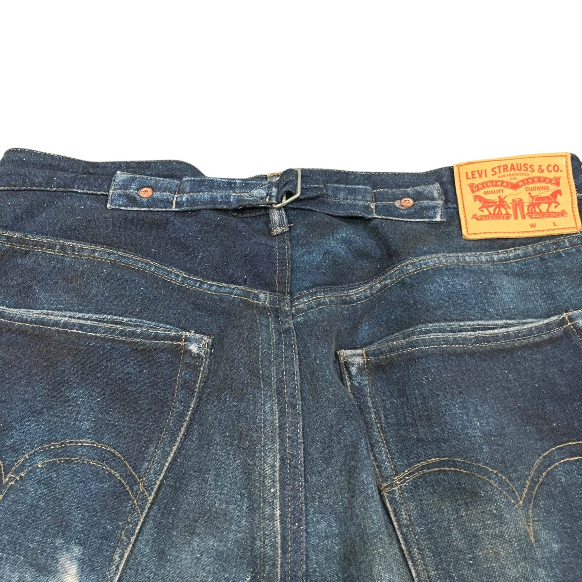 JUNYA WATANABE CDG×BerBerJin×LEVI’S トロンプルイユパンツWQ-P902 古着・中古-4枚目のアイテム画像