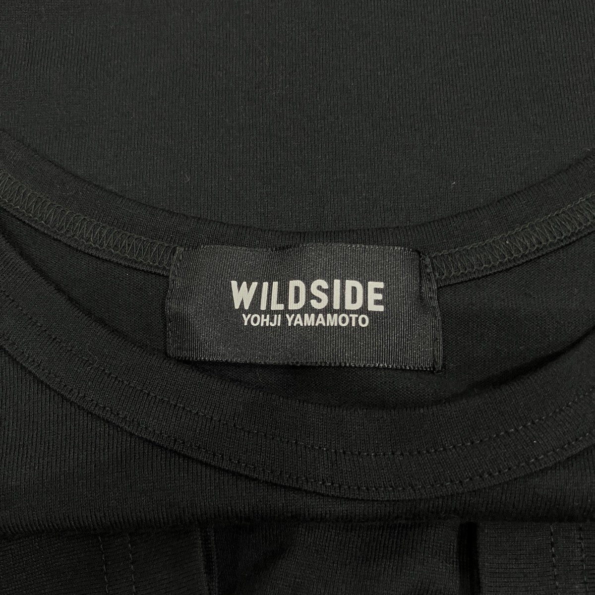 WILDSIDE YOHJI YAMAMOTO 刺繍フラワープリントTシャツWS-T78-013 古着・中古-5枚目のアイテム画像