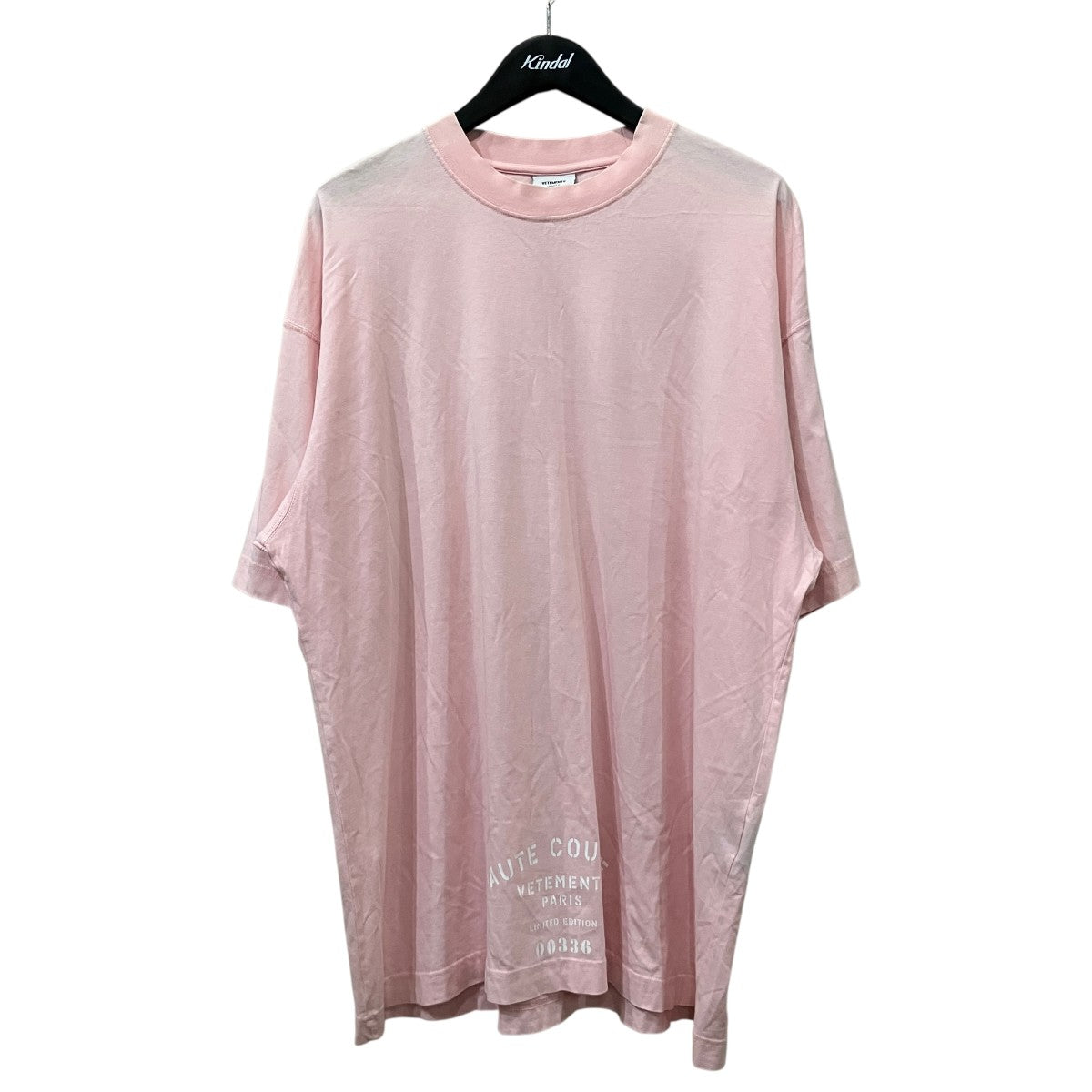VETEMENTS 半袖TシャツUA52TR270P 古着・中古-1枚目のアイテム画像