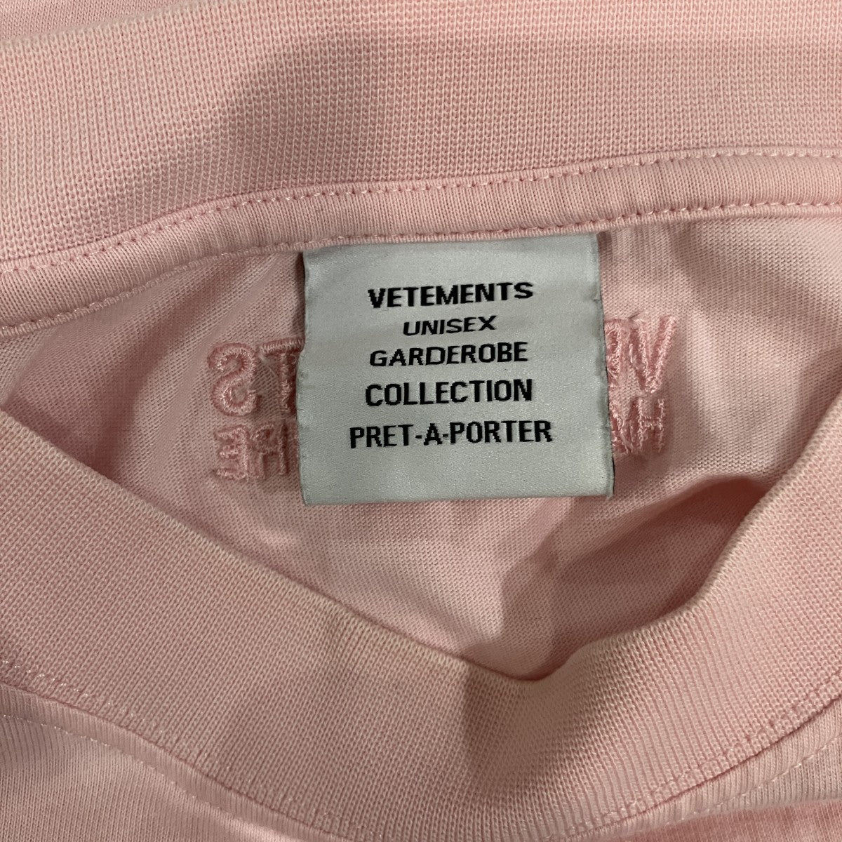 VETEMENTS 半袖TシャツUA52TR270P 古着・中古-5枚目のアイテム画像