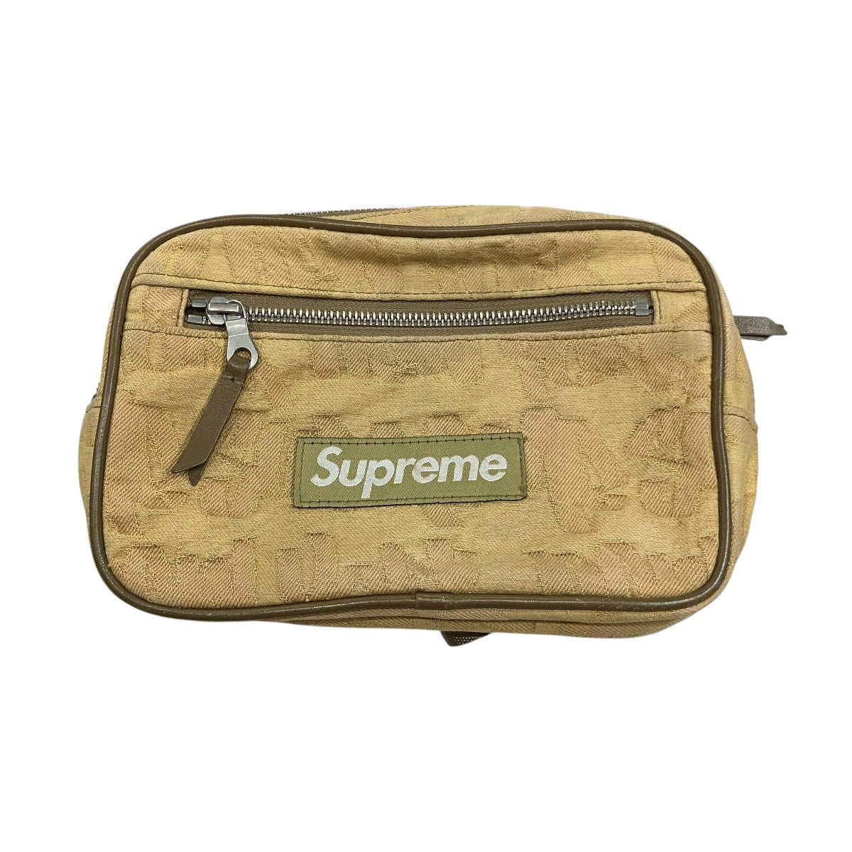 Supreme 22SS「fat tip jacquard denim waist bag」ショルダーバッグ 古着・中古-2枚目のアイテム画像