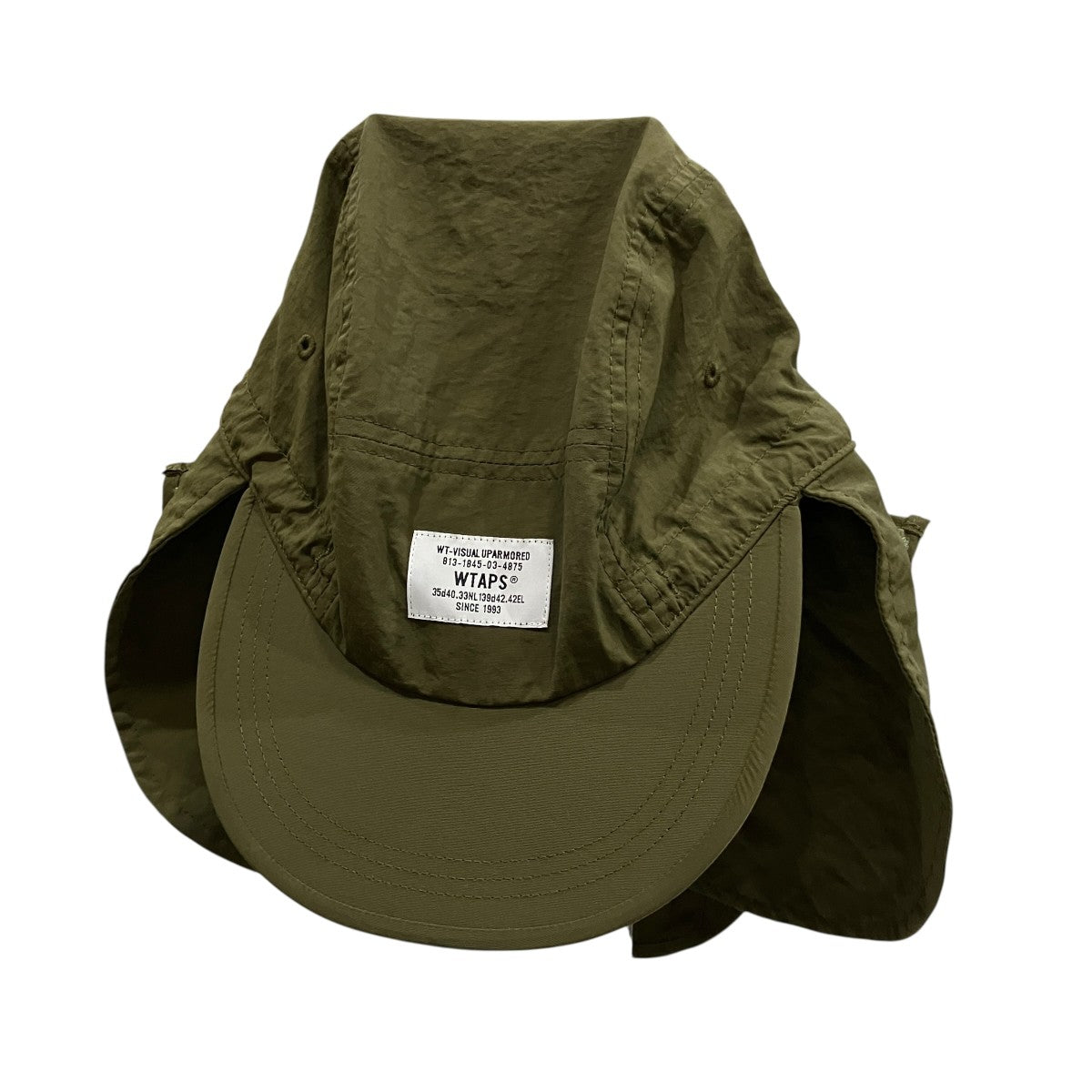 WTAPS ミリタリーキャップ221HCDT-HT12 古着・中古-1枚目のアイテム画像
