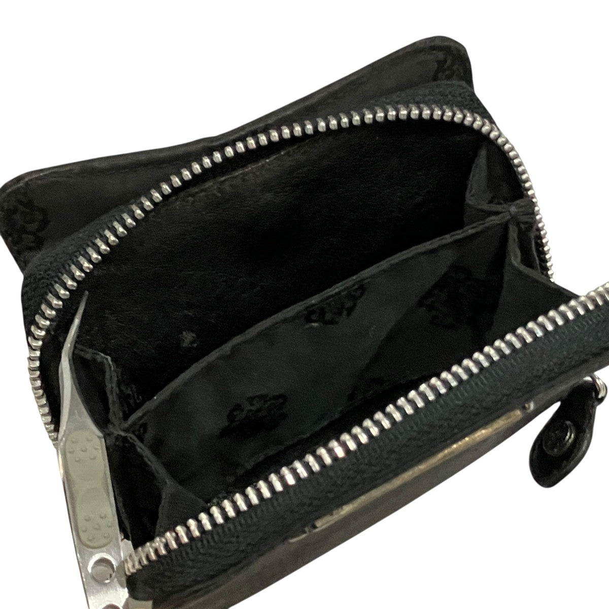 CHROME HEARTS(クロムハーツ) 2つ折り財布 4453294 ブラック｜【公式