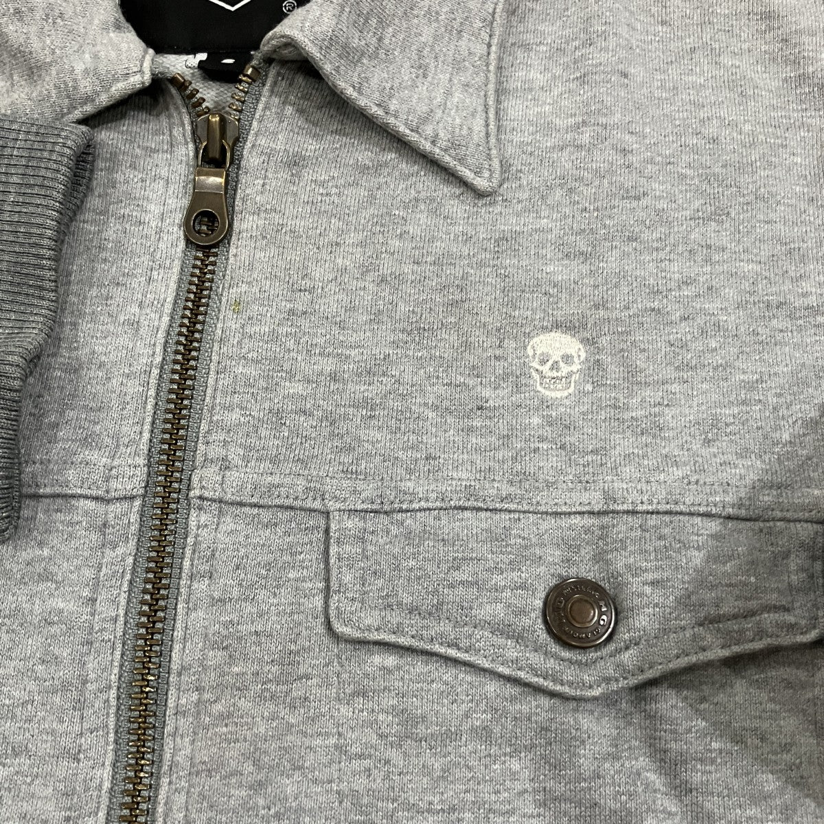 Hysteric Glamour スカル刺繍ジップジャケット 古着・中古-5枚目のアイテム画像