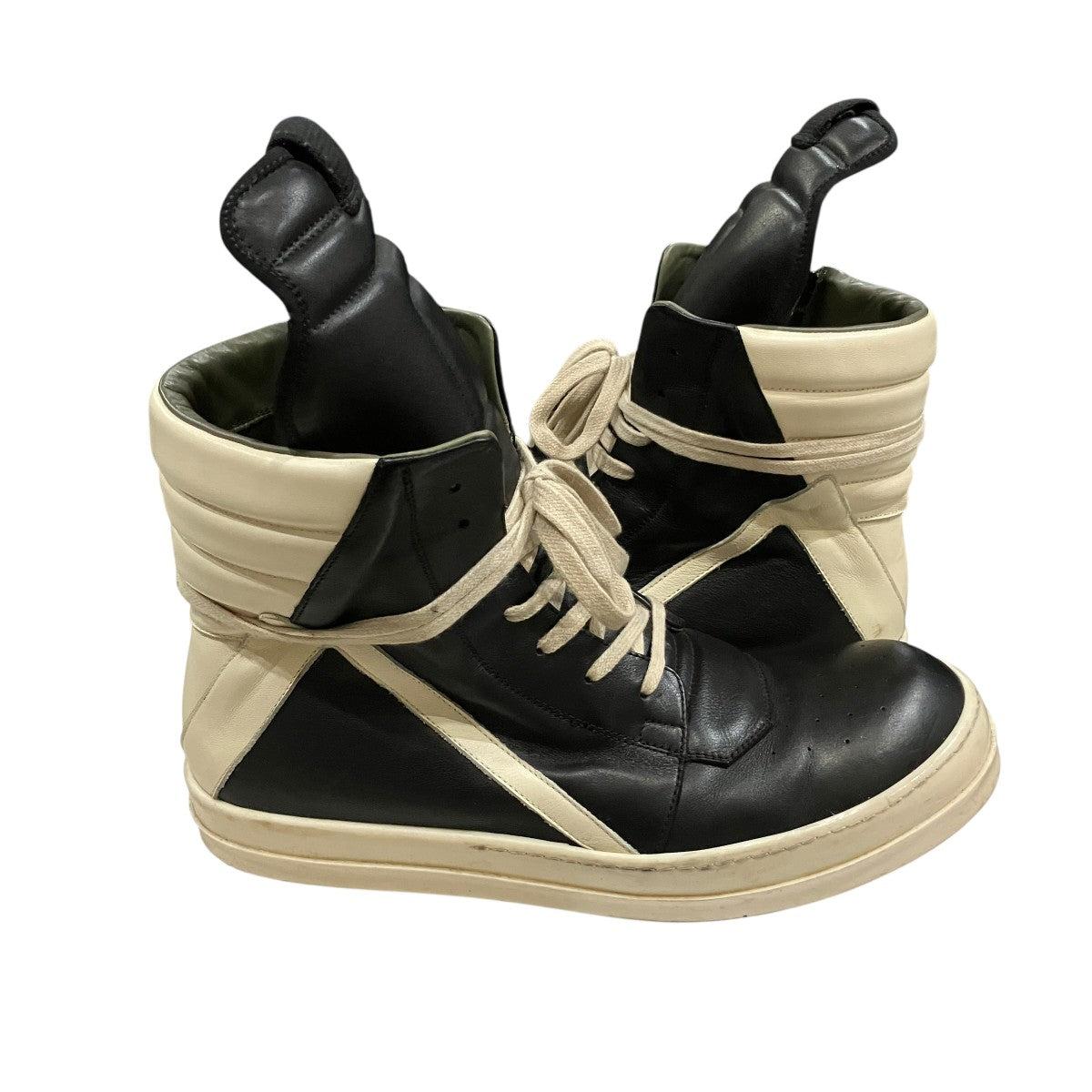 RICK OWENS ジオバスケットスニーカー 古着・中古-4枚目のアイテム画像