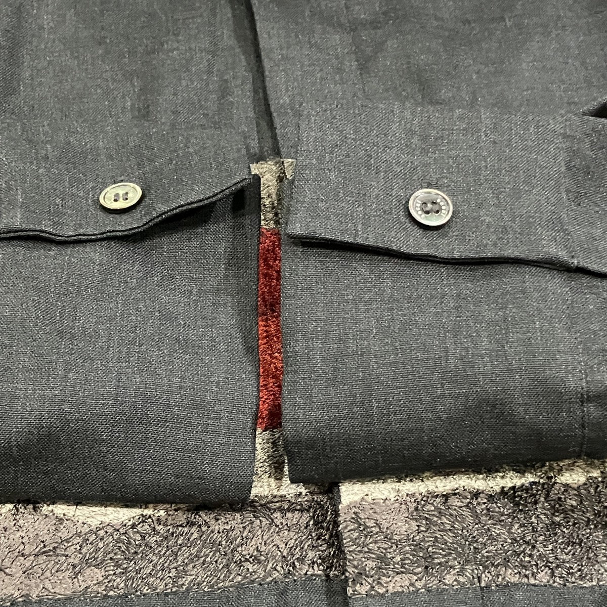 sacai SAMPLE スーチングシャツ 古着・中古-4枚目のアイテム画像