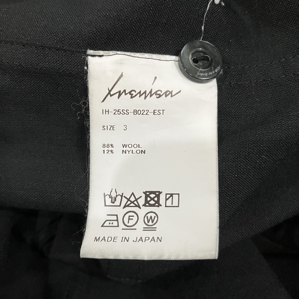 長袖シャツIH-25SS-B022