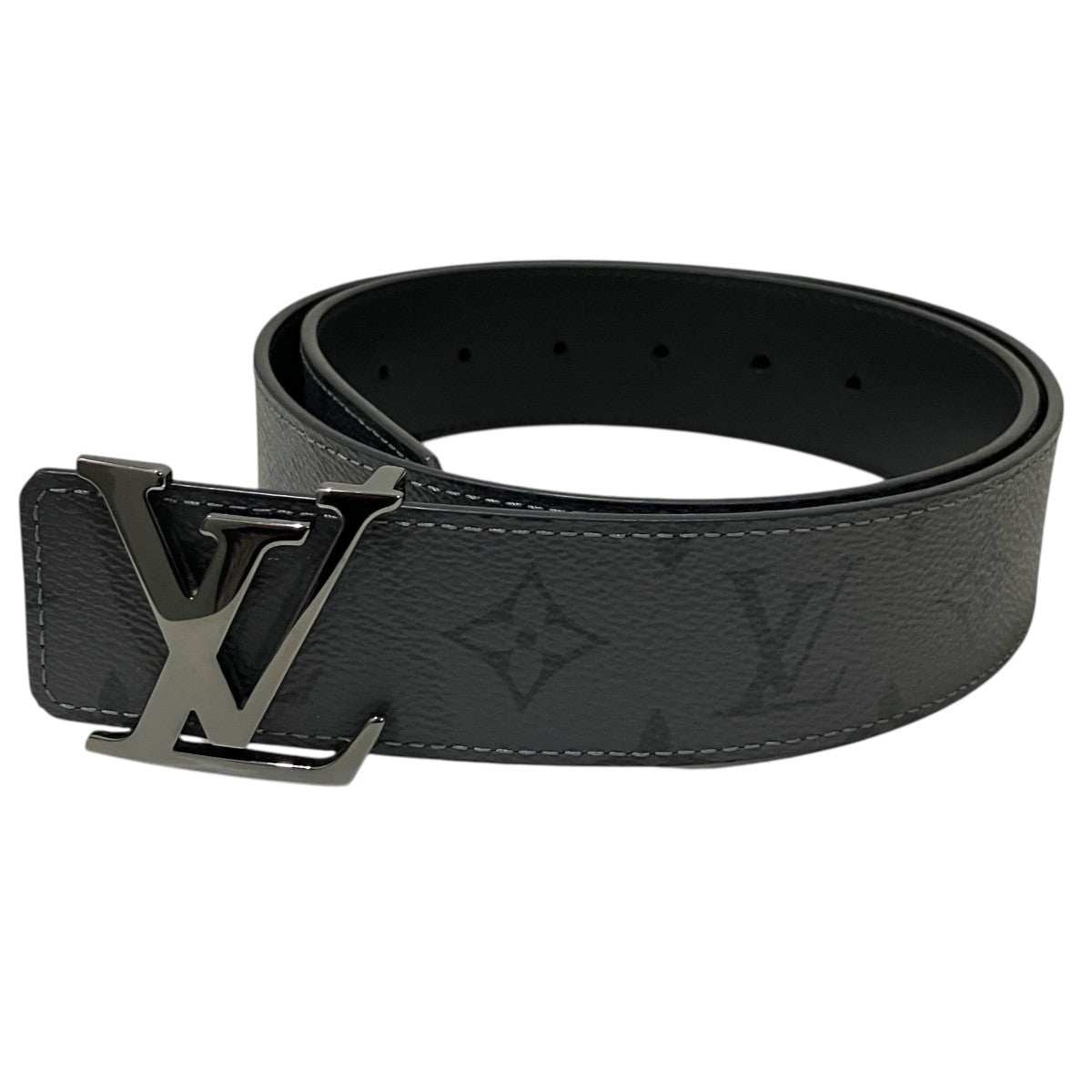 【ベルト・LV イニシャル 40MM リバーシブル】レザーベルトM0285