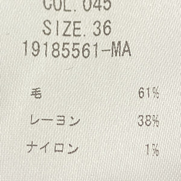 ノーカラーコート