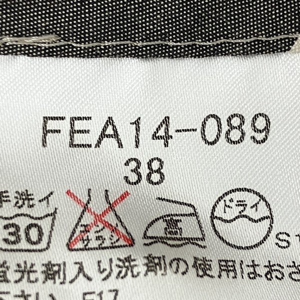 チェックノースリーブシャツ