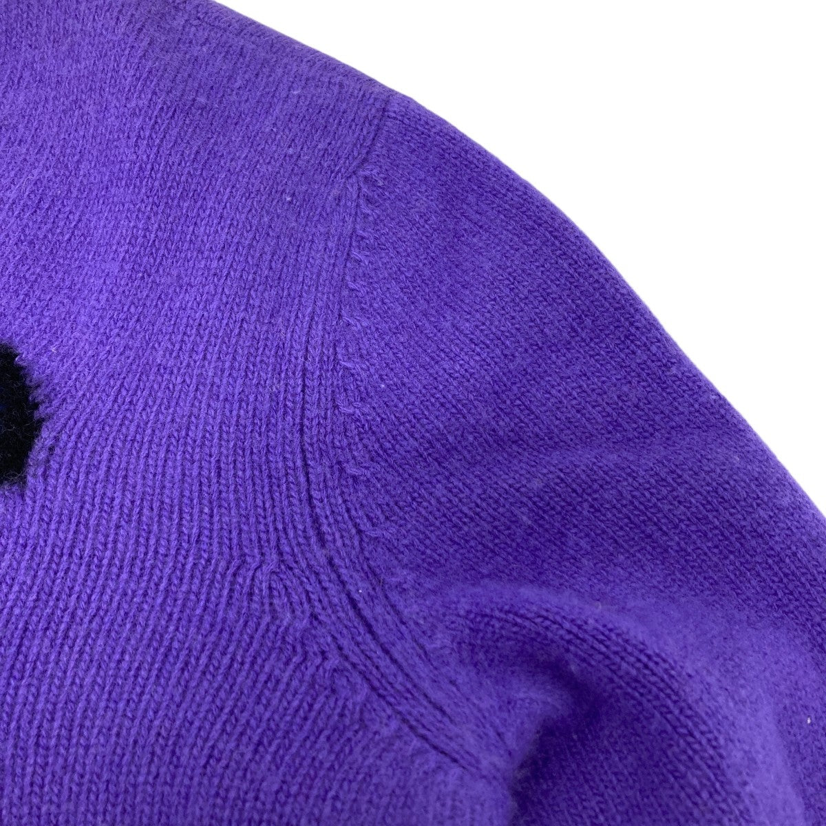 キャットクルーネックニット