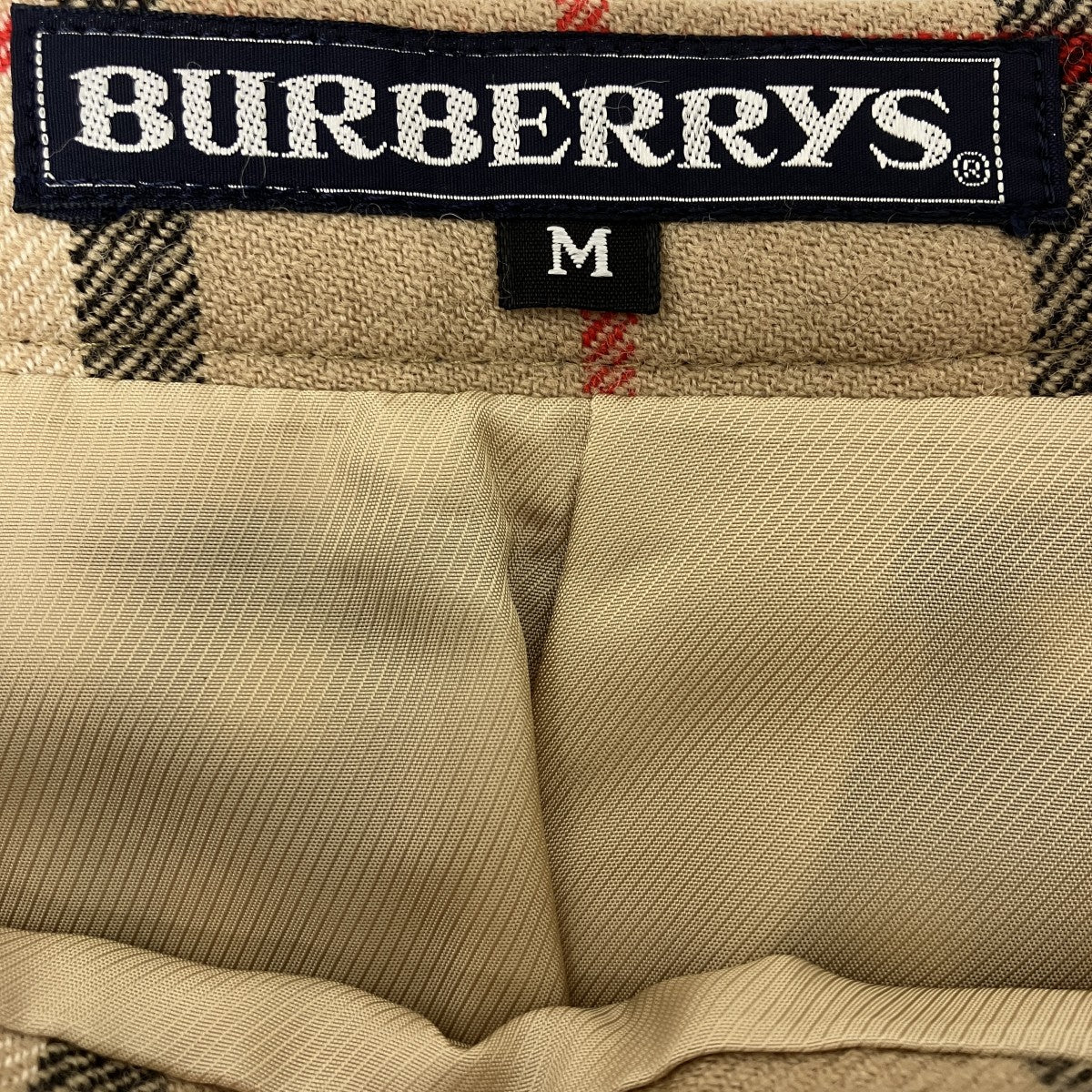 Burberry's(バーバリーズ) ウールノバチェックスカート ベージュ