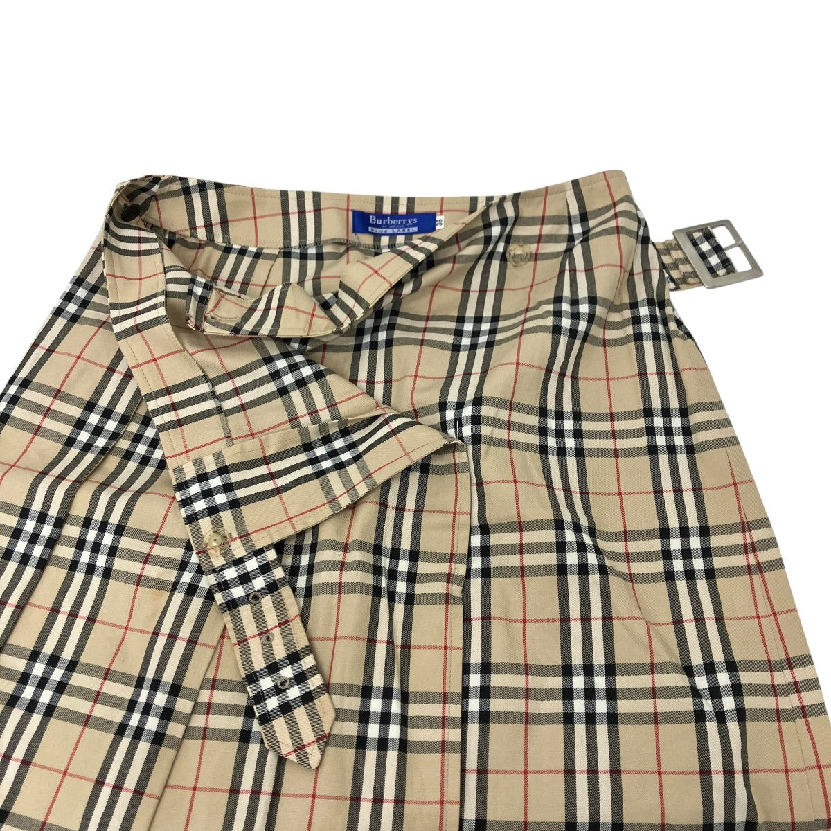 BURBERRY BLUE LABEL(バーバリーブルーレーベル) ノバチェックラップ