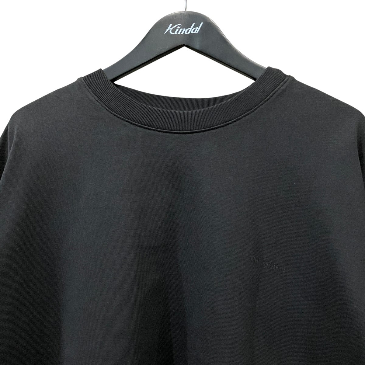 胸ロゴオーバーサイズ長袖Tシャツ