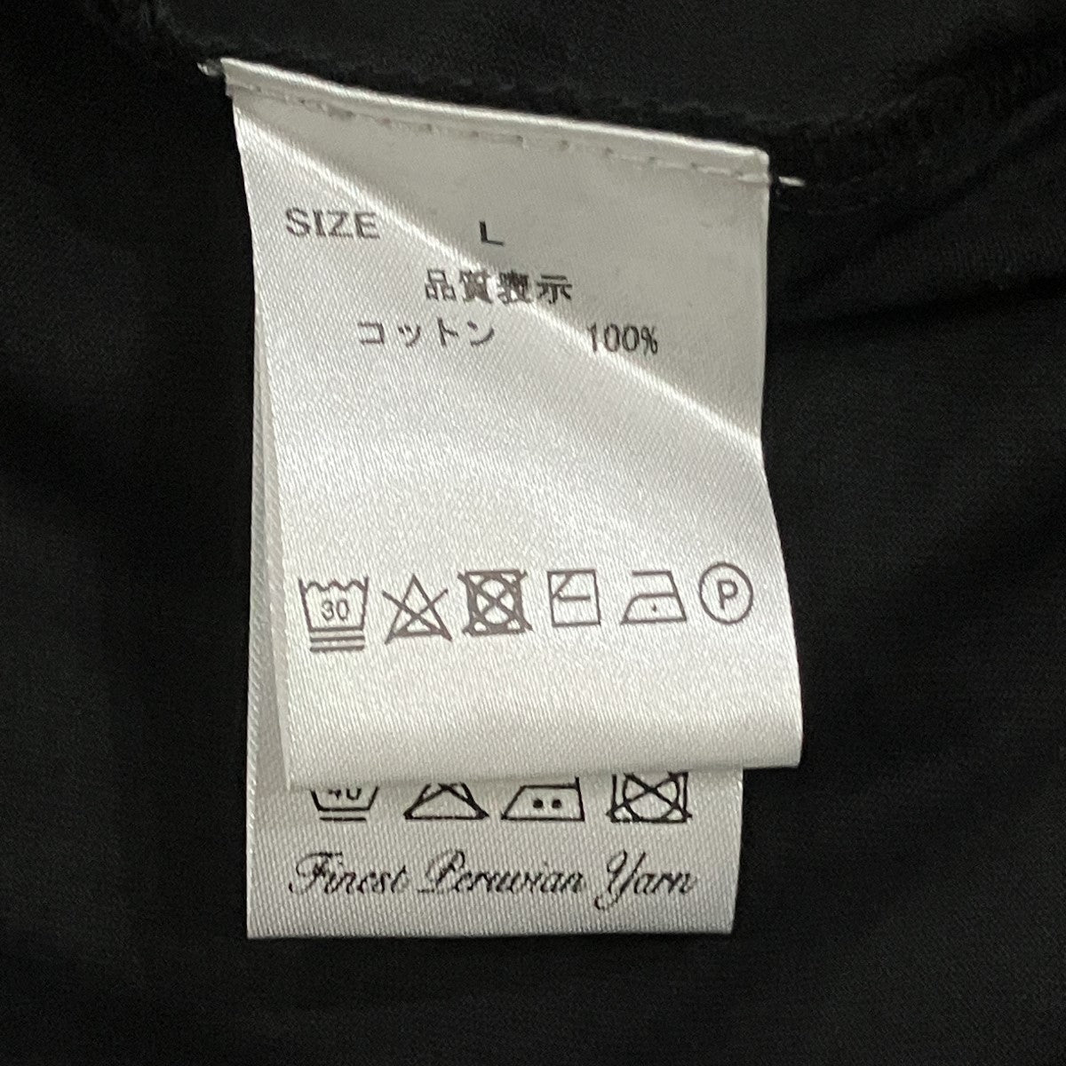 胸ロゴTシャツ