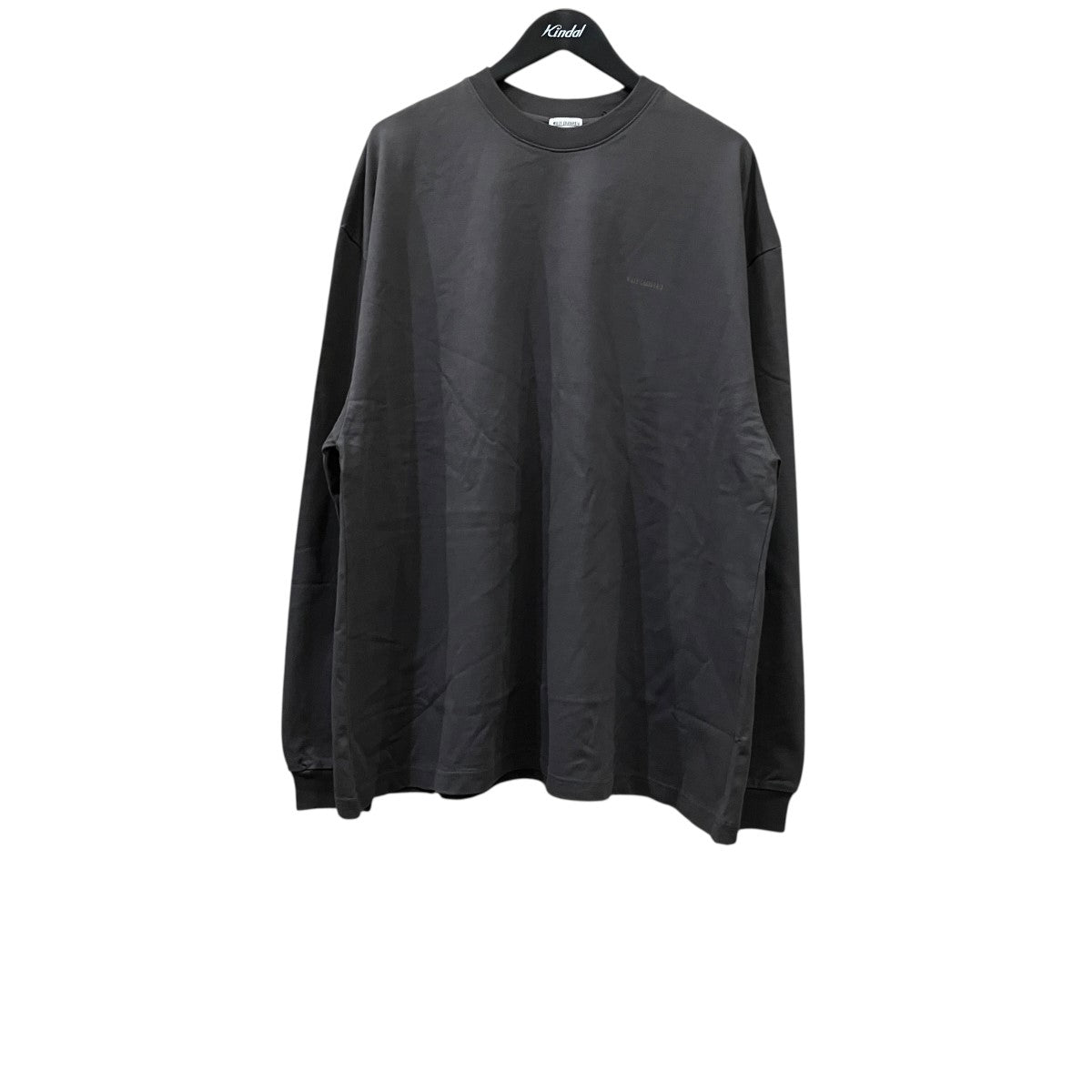 胸ロゴオーバーサイズ長袖Tシャツ