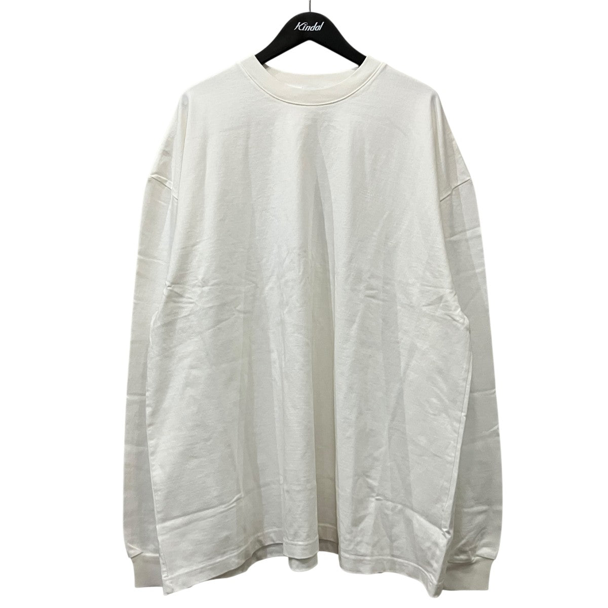胸ロゴオーバーサイズ長袖TシャツW21-0004