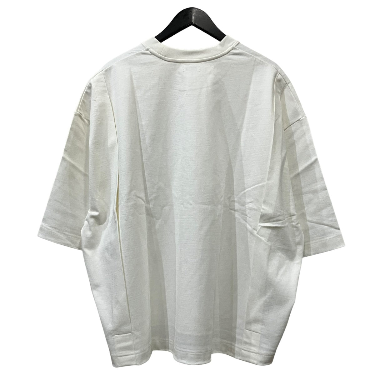 胸プリント長袖Tシャツ