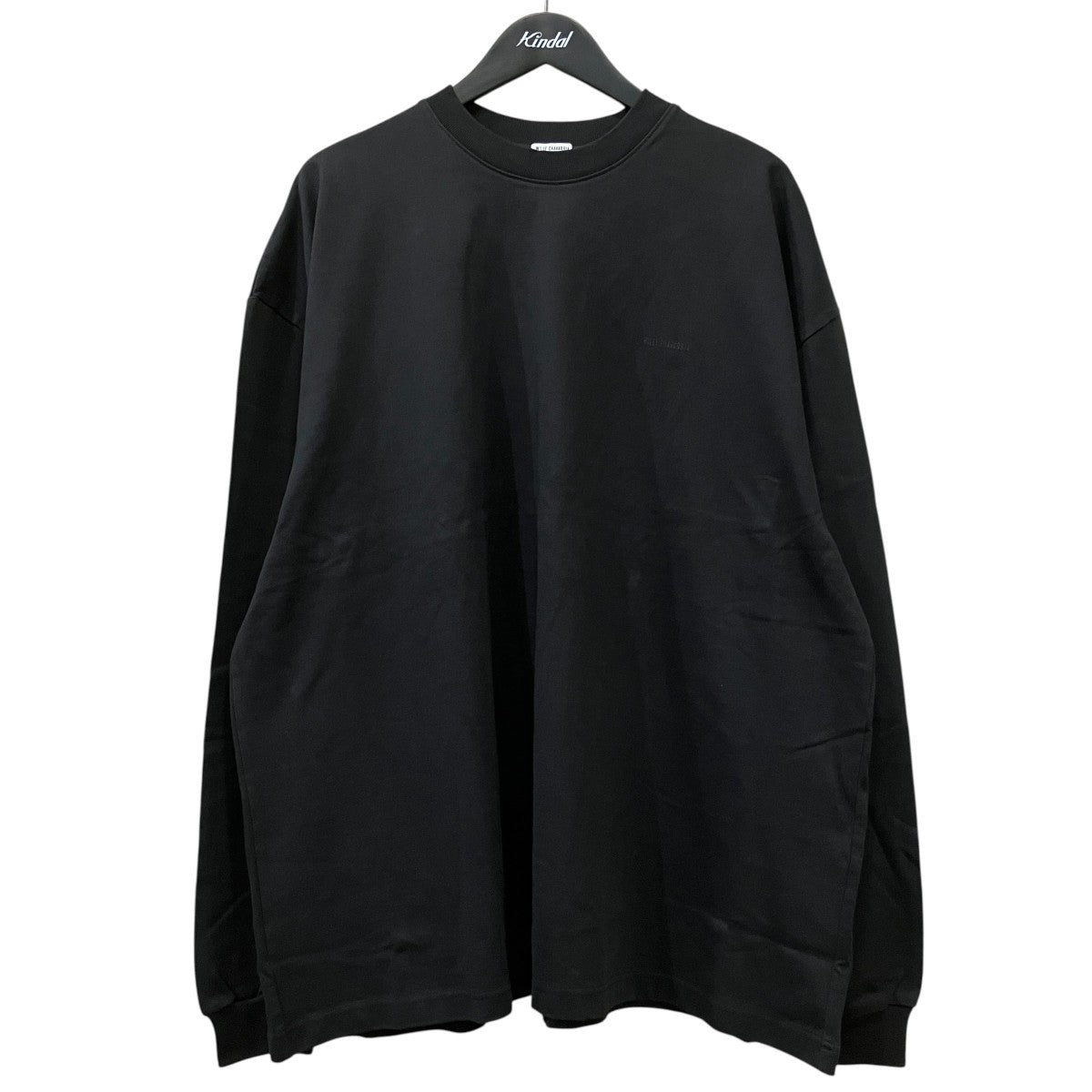 胸ロゴオーバーサイズ長袖TシャツW21-0004