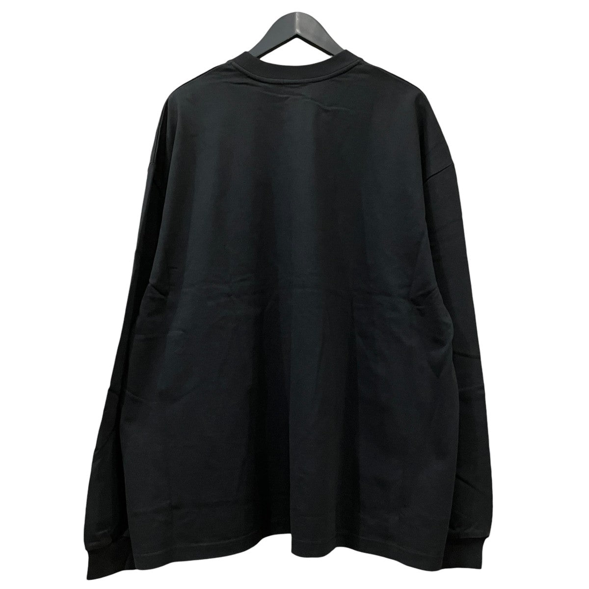 胸ロゴオーバーサイズ長袖TシャツW21-0004