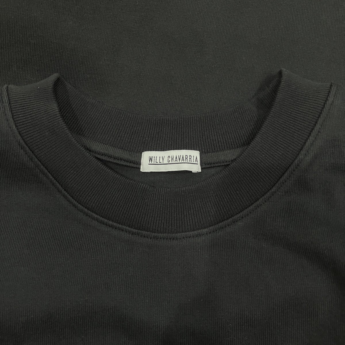 胸ロゴオーバーサイズ長袖TシャツW21-0004