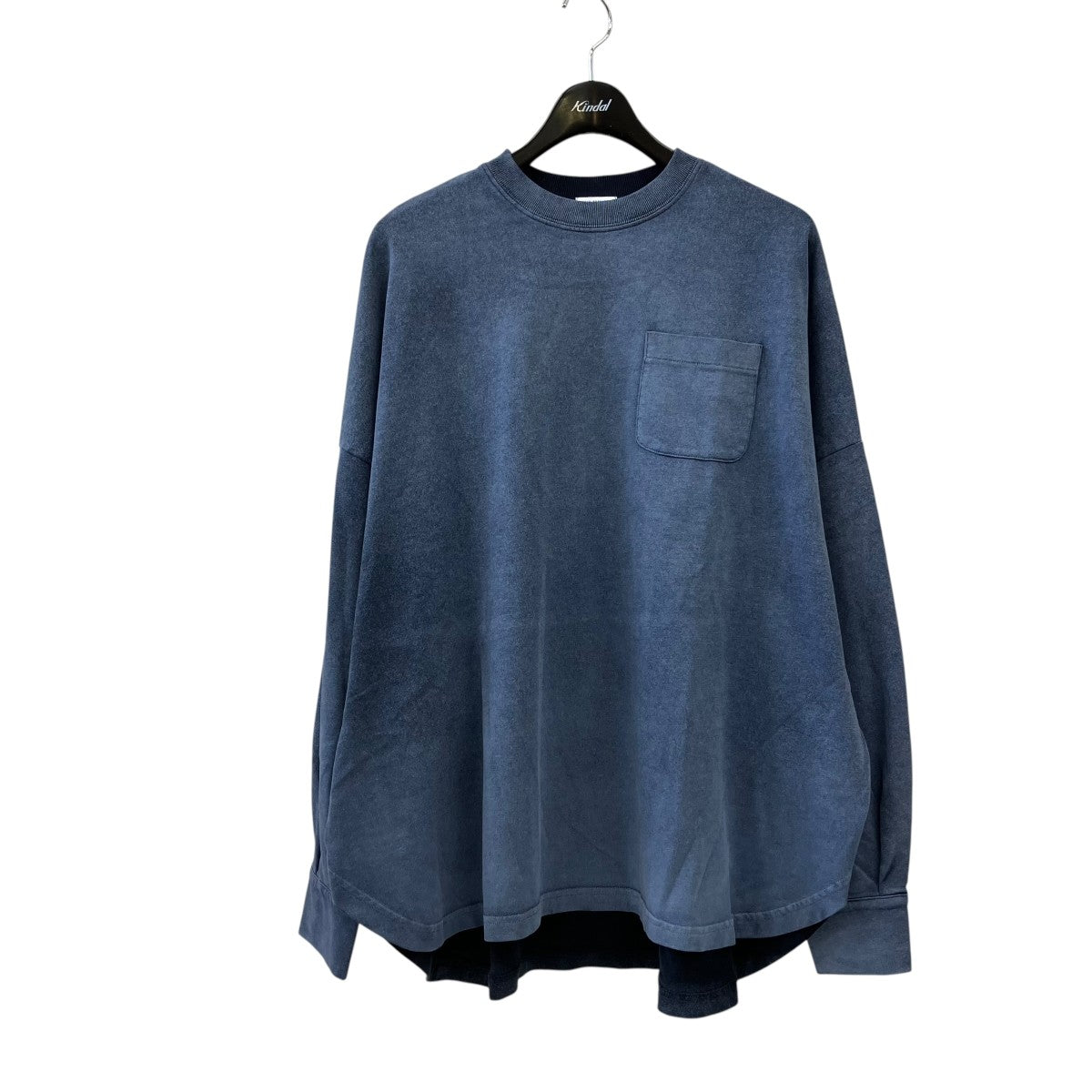胸ポケット長袖Tシャツ