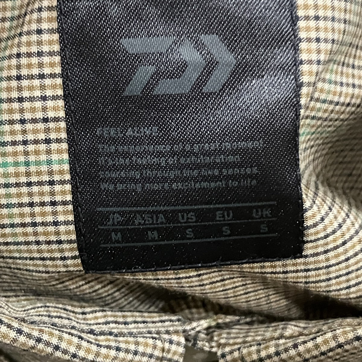 DAIWA TECH WORK SHIRTS L S GUN CLUB PLAIDS 長袖シャツ 古着・中古-5枚目のアイテム画像