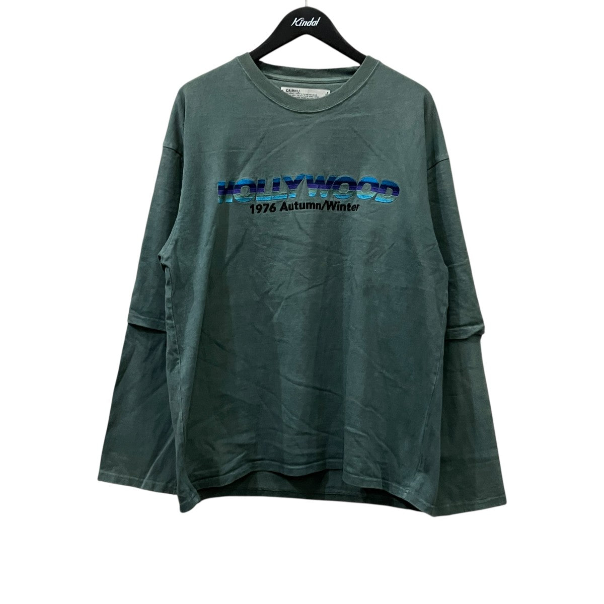 DAIRIKU HOLLYWOOD Layered T-shirt 長袖カットソー 古着・中古-1枚目のアイテム画像