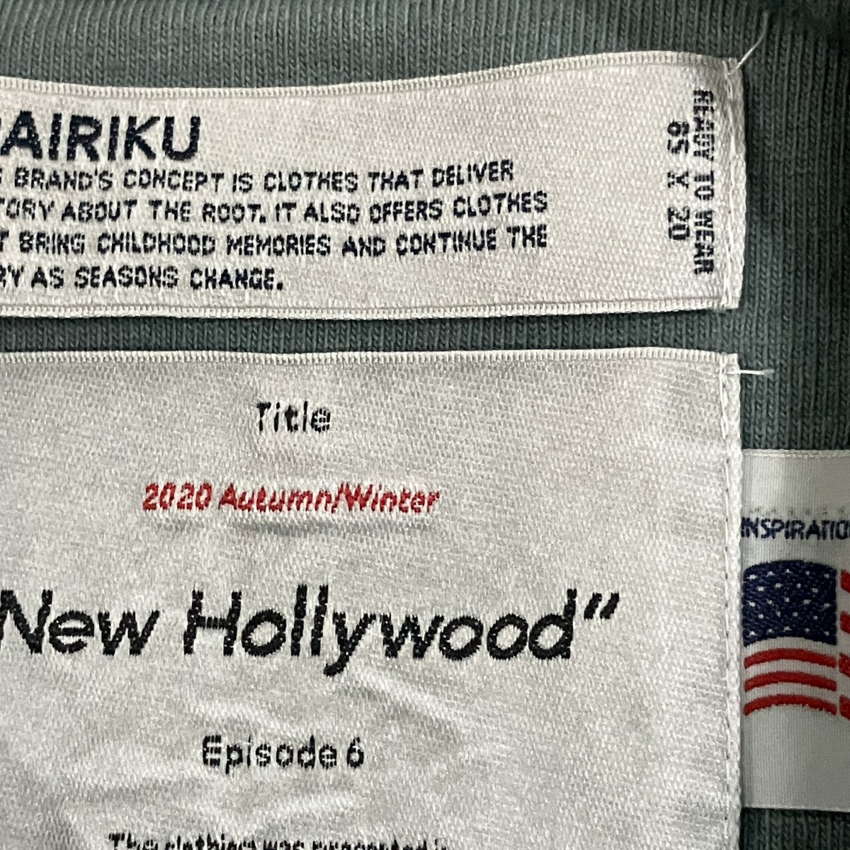 DAIRIKU HOLLYWOOD Layered T-shirt 長袖カットソー 古着・中古-5枚目のアイテム画像