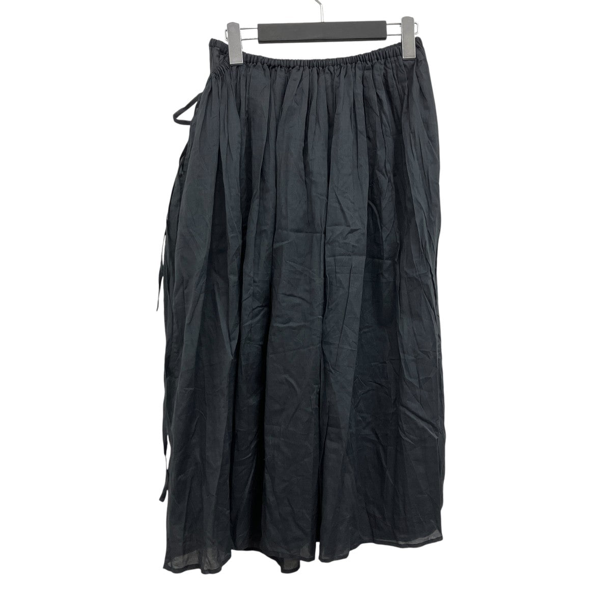 AMOMENTO RAWSTRING SHEER SHARRING SHORT スカート 古着・中古-2枚目のアイテム画像