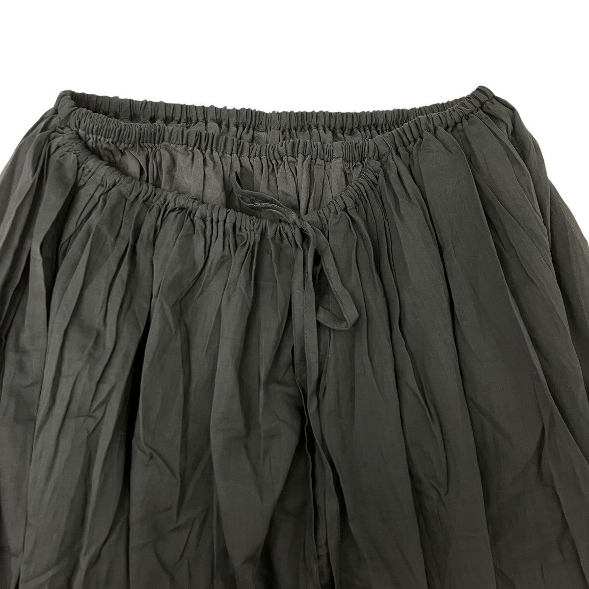 AMOMENTO RAWSTRING SHEER SHARRING SHORT スカート 古着・中古-3枚目のアイテム画像