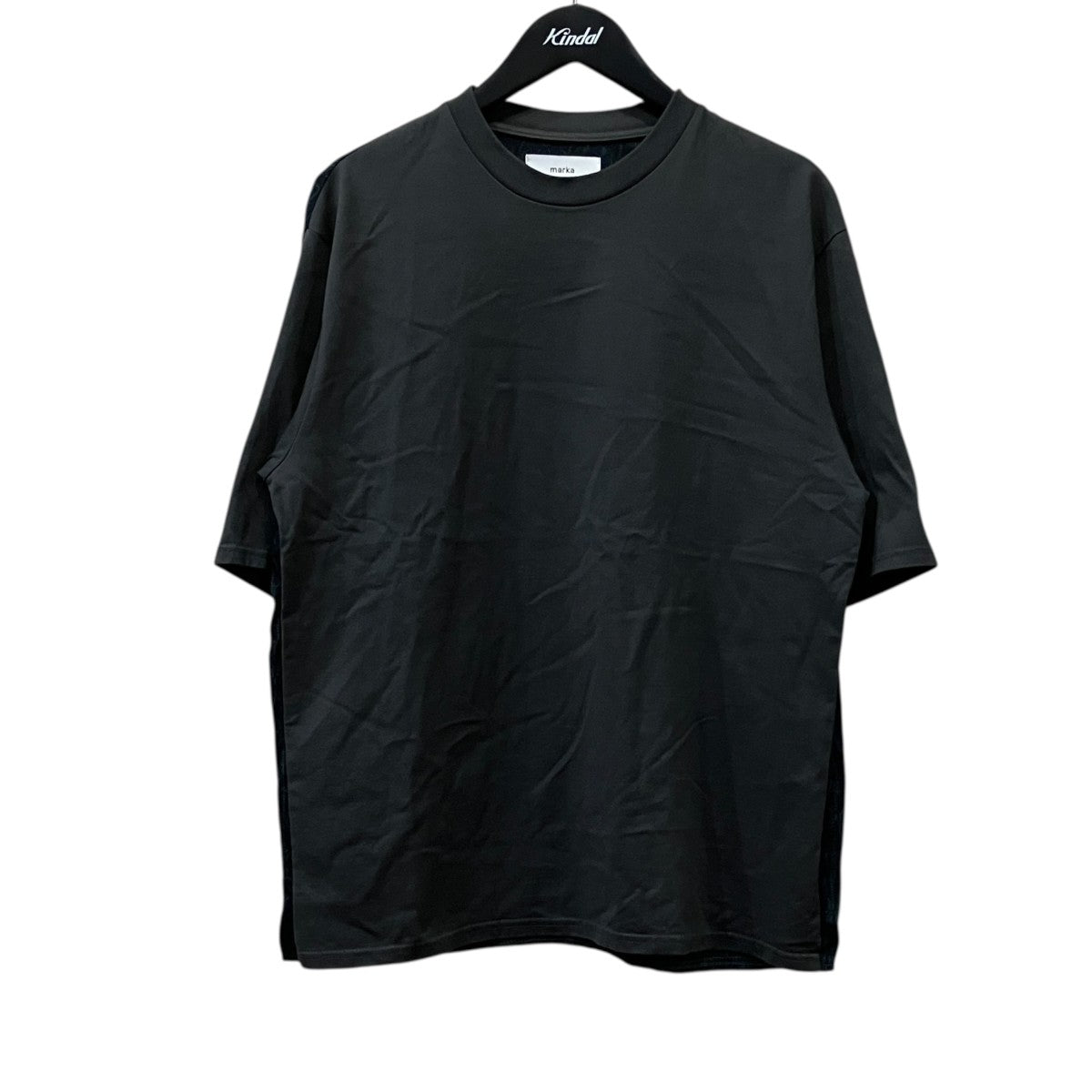 MARKA PARIGOT別注 CREW NECK SILK BACK TEE 切り替えTシャツ 古着・中古-1枚目のアイテム画像