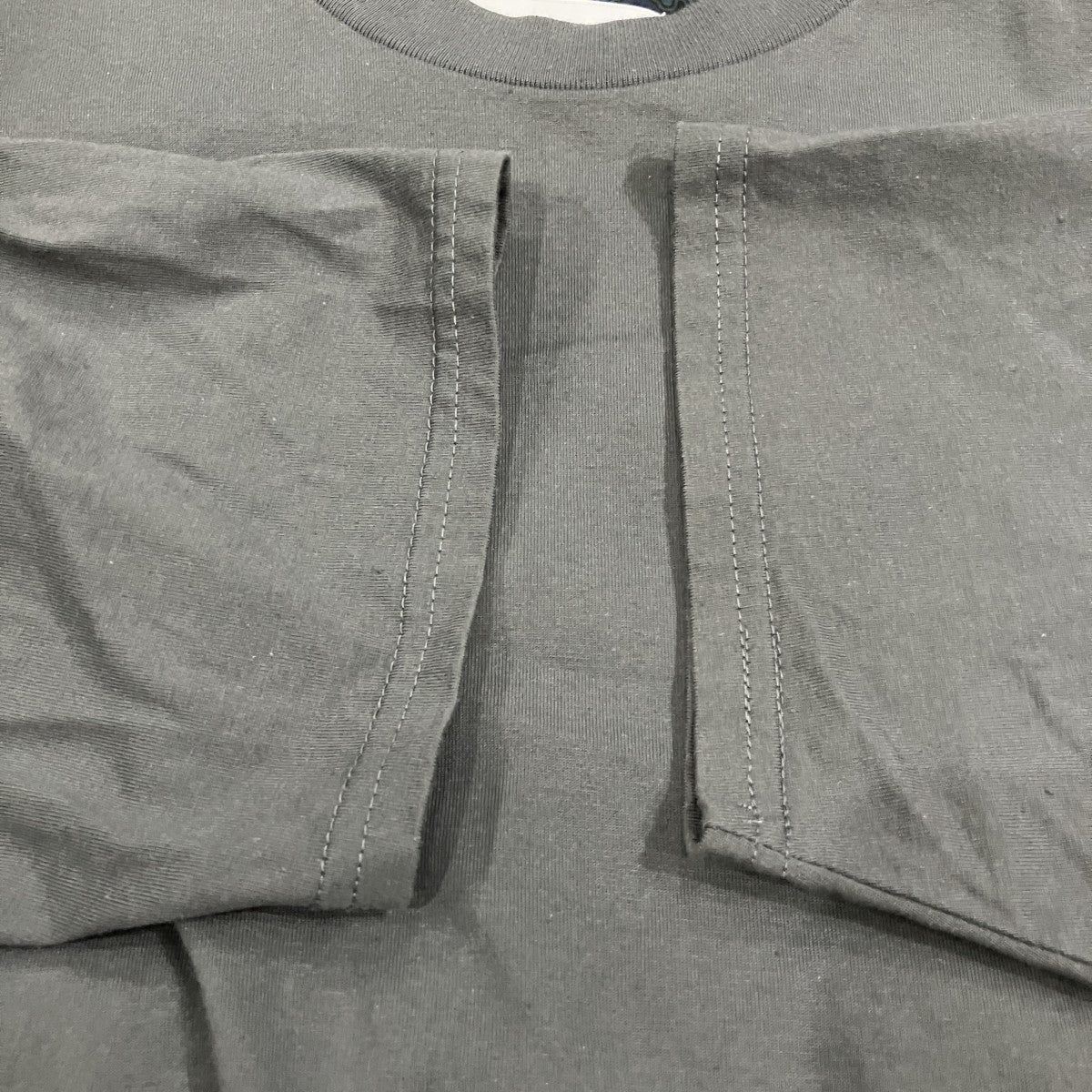 MARKA PARIGOT別注 CREW NECK SILK BACK TEE 切り替えTシャツ 古着・中古-4枚目のアイテム画像