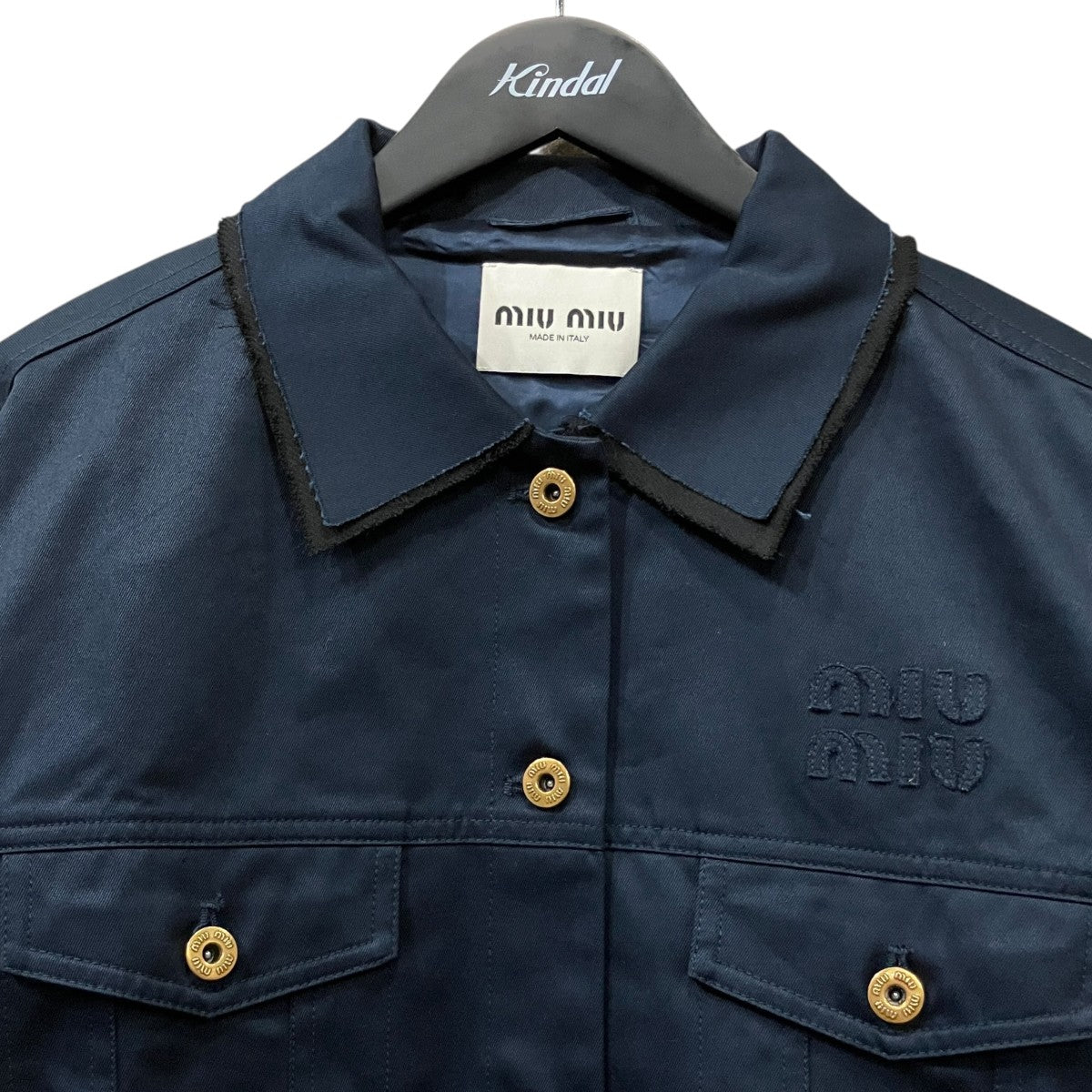 MIU MIU カットオフブルゾン 古着・中古-3枚目のアイテム画像
