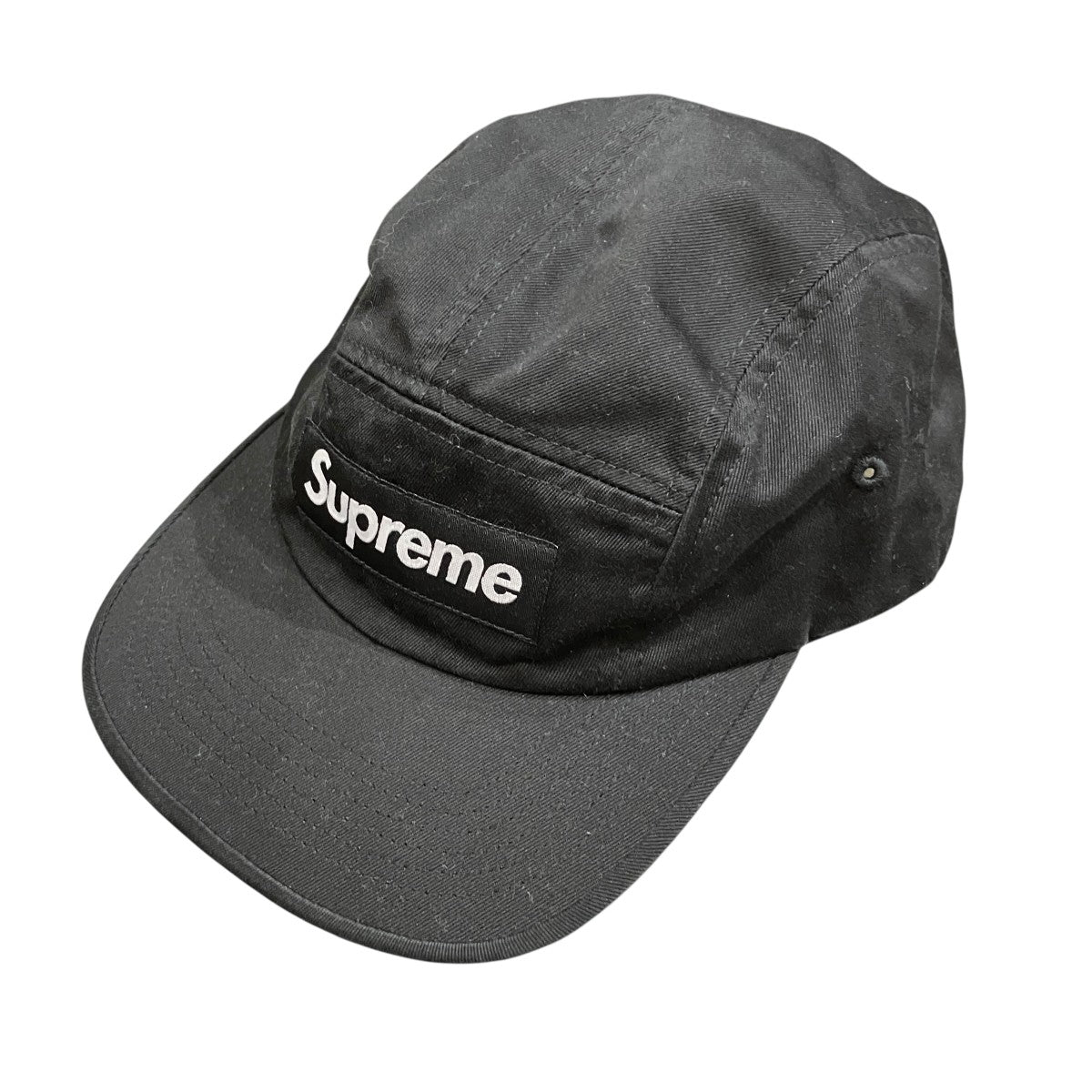 26SS「Washed Chino Twill Camp Cap」ボックスロゴキャップ