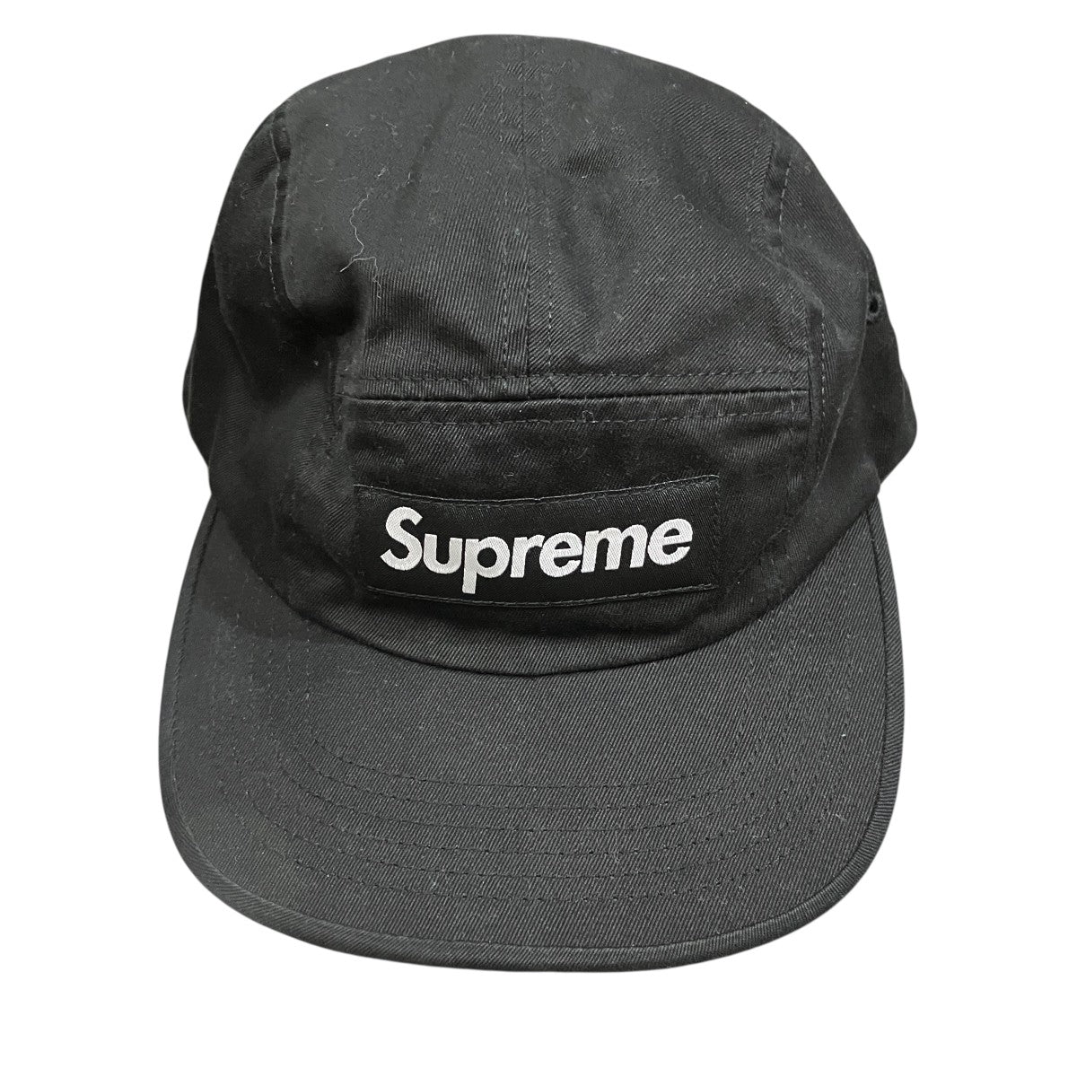 26SS「Washed Chino Twill Camp Cap」ボックスロゴキャップ