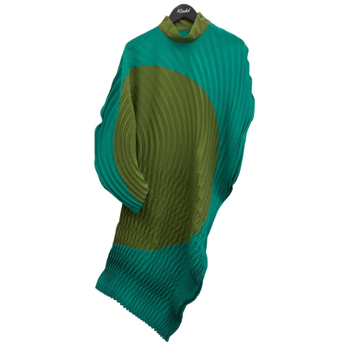 ISSEY MIYAKE FRONDS 変形プリーツワンピース 古着・中古-1枚目のアイテム画像