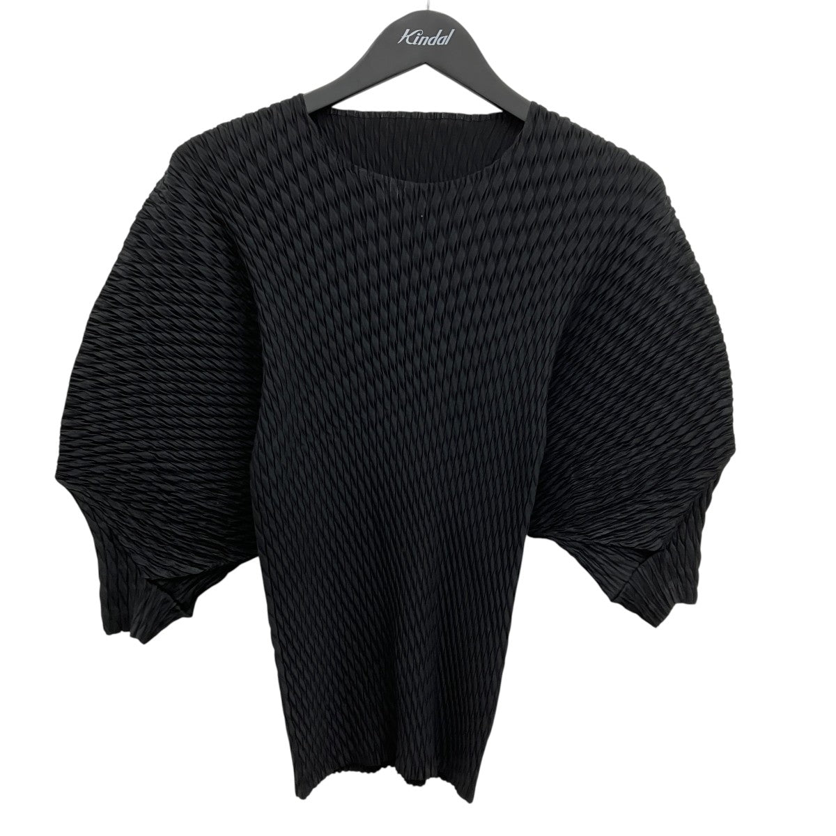 ISSEY MIYAKE SLEEK PLEATS プリーツ加工トップス 古着・中古-1枚目のアイテム画像