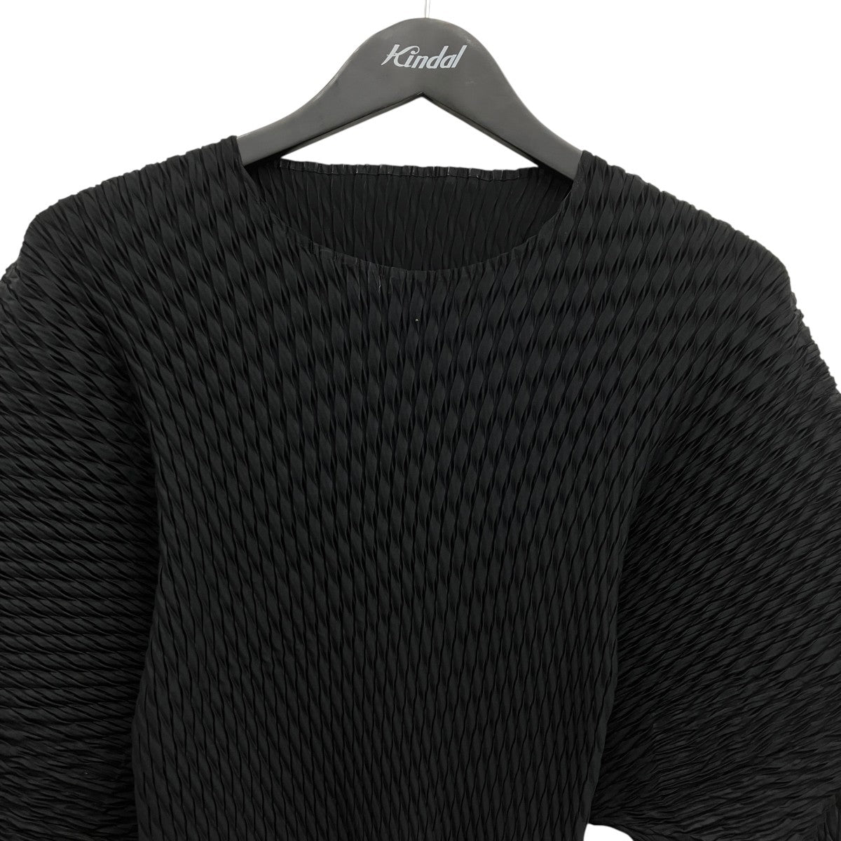 ISSEY MIYAKE SLEEK PLEATS プリーツ加工トップス 古着・中古-3枚目のアイテム画像