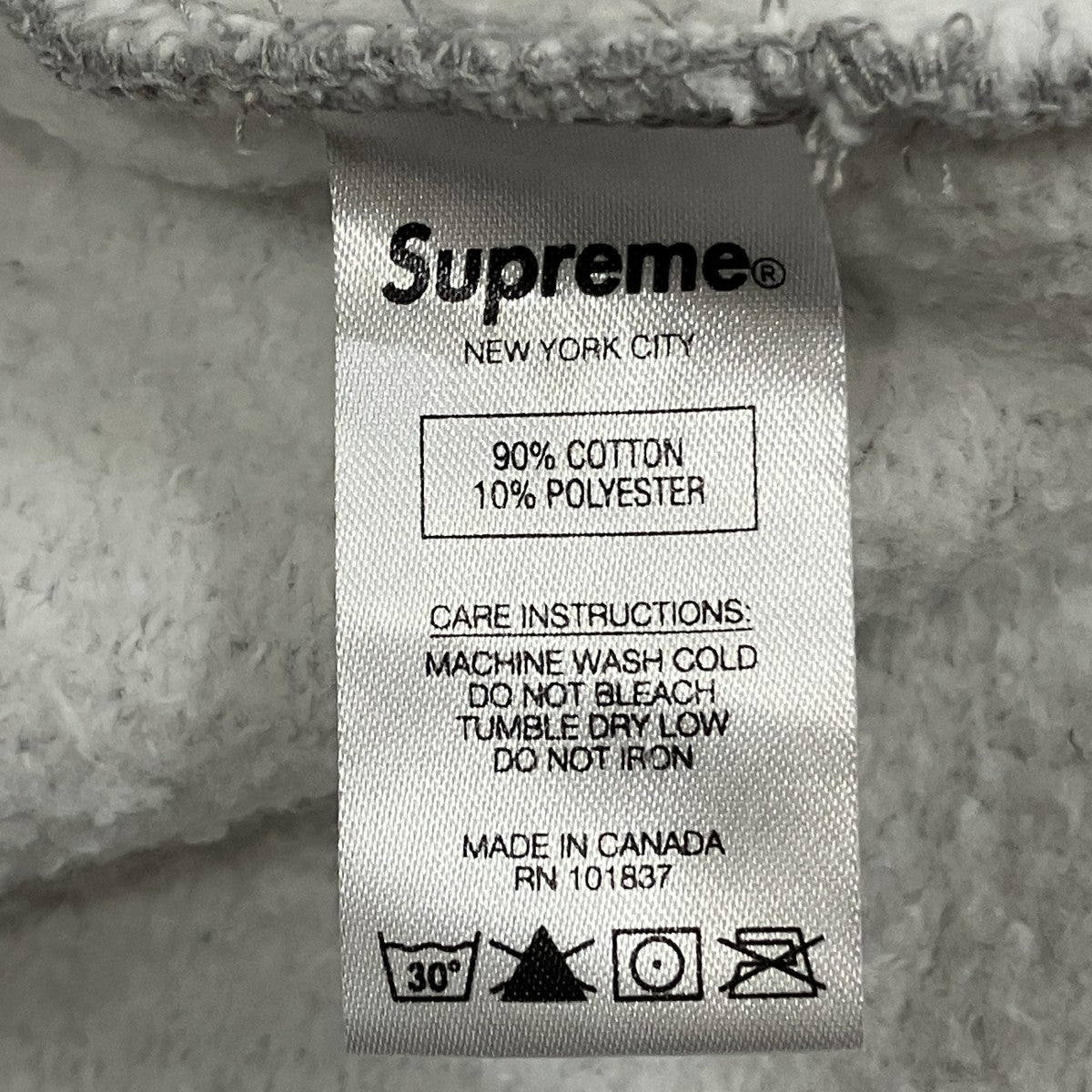 Supreme cutout logo crewneck 古着・中古-6枚目のアイテム画像