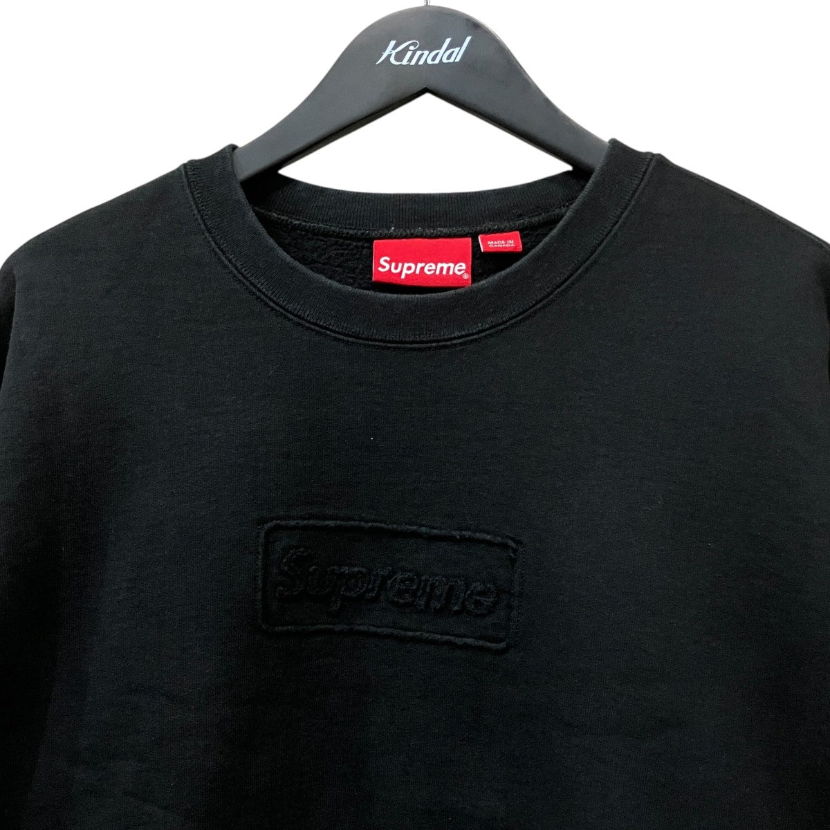 Supreme cutout logo crewneck 古着・中古-3枚目のアイテム画像