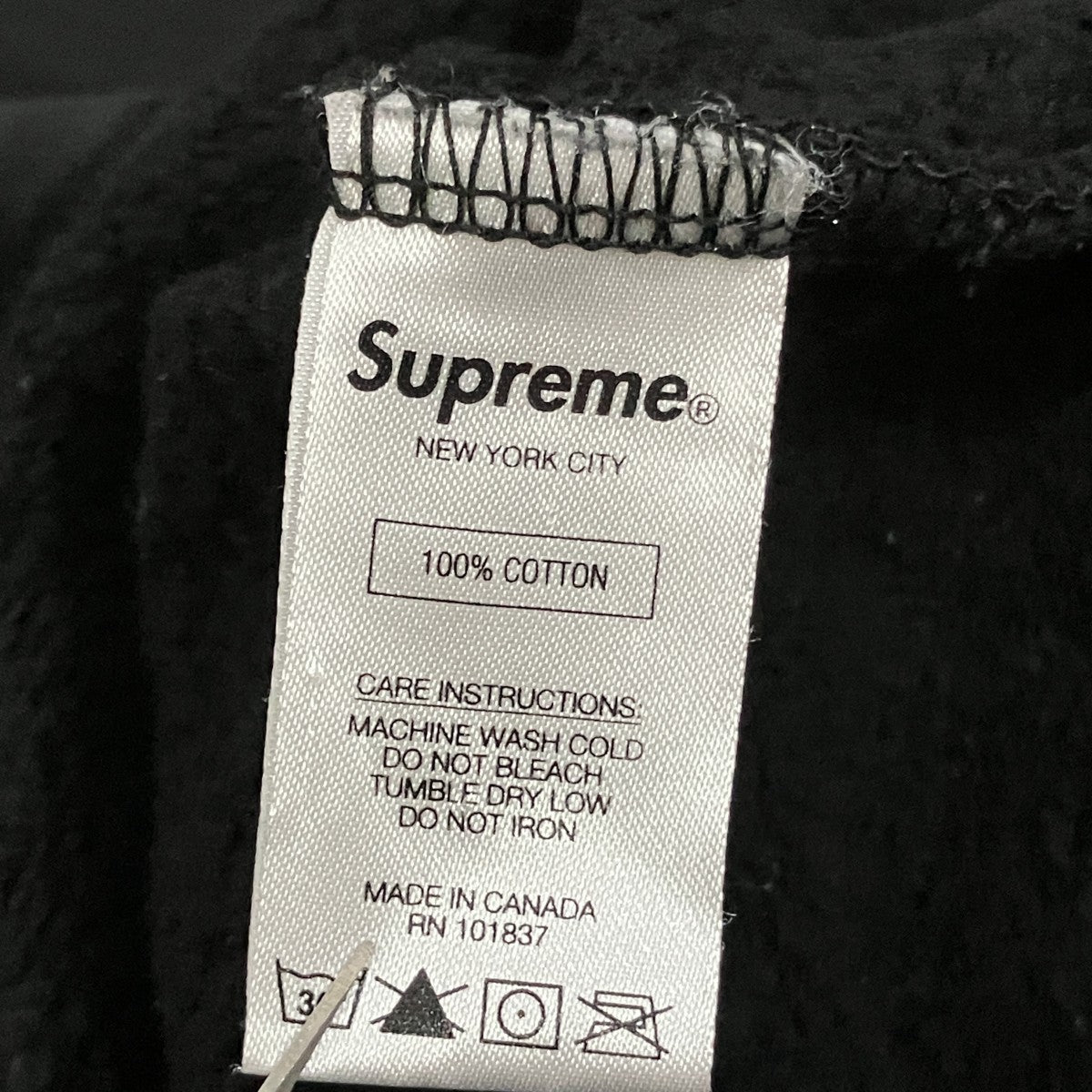 Supreme cutout logo crewneck 古着・中古-6枚目のアイテム画像